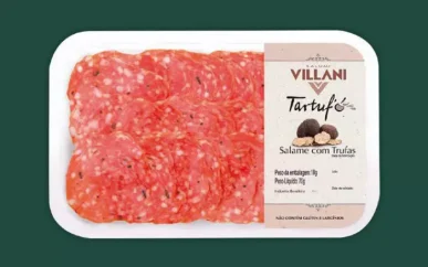 Salame com Trufas Fatiado